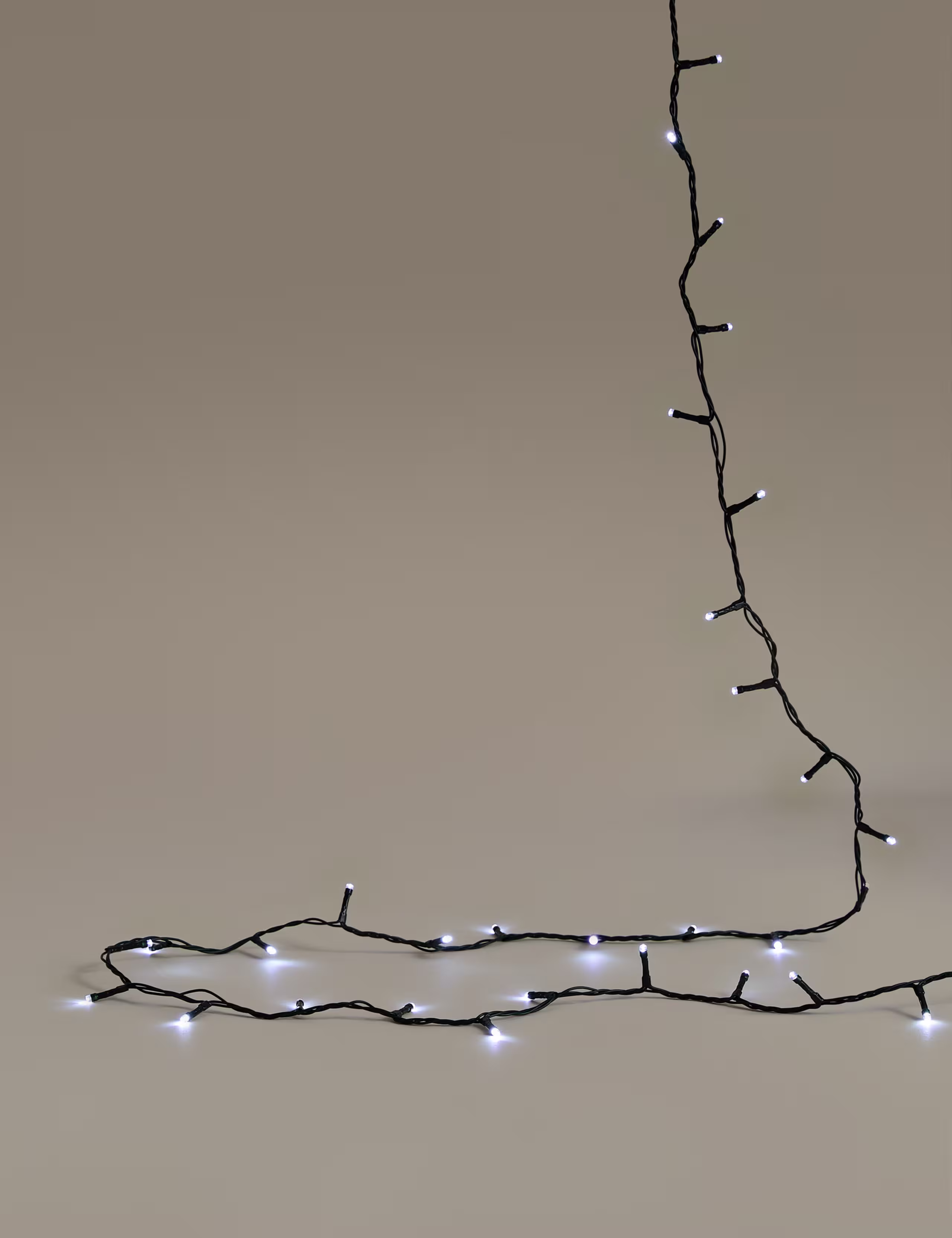 300 Bright White LED Mains Lights