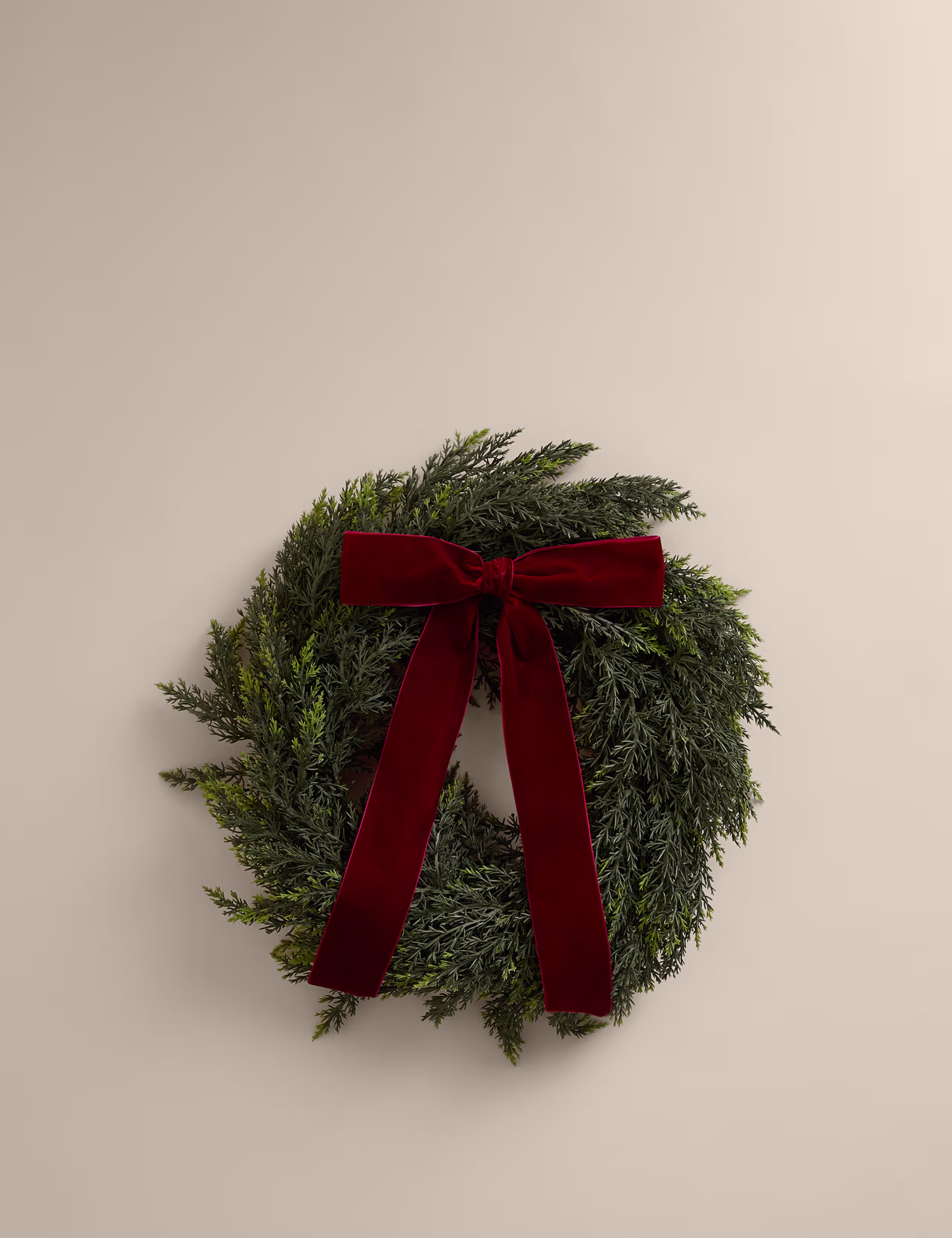 Plain Bow Wreath
