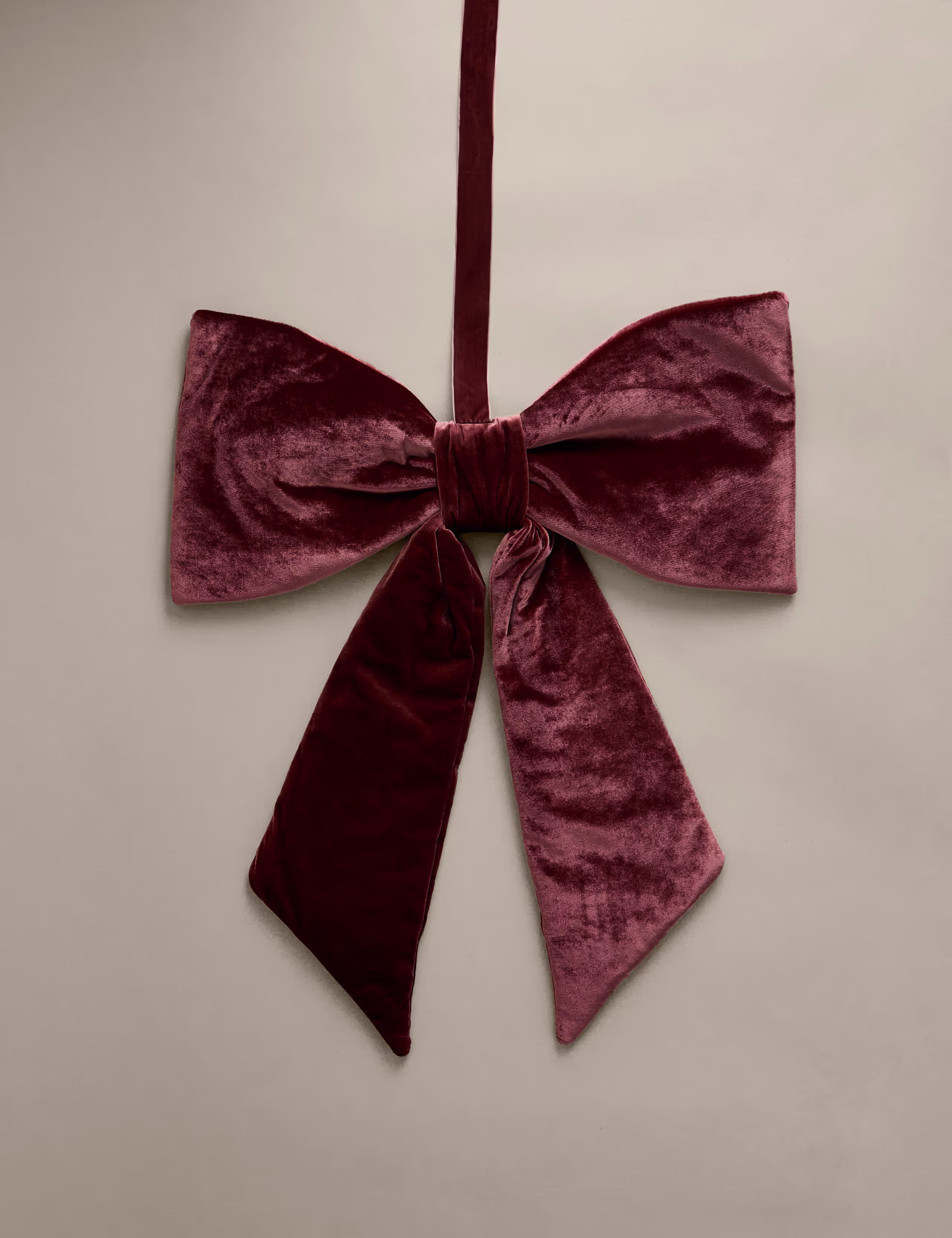 Velvet Bow Decoration