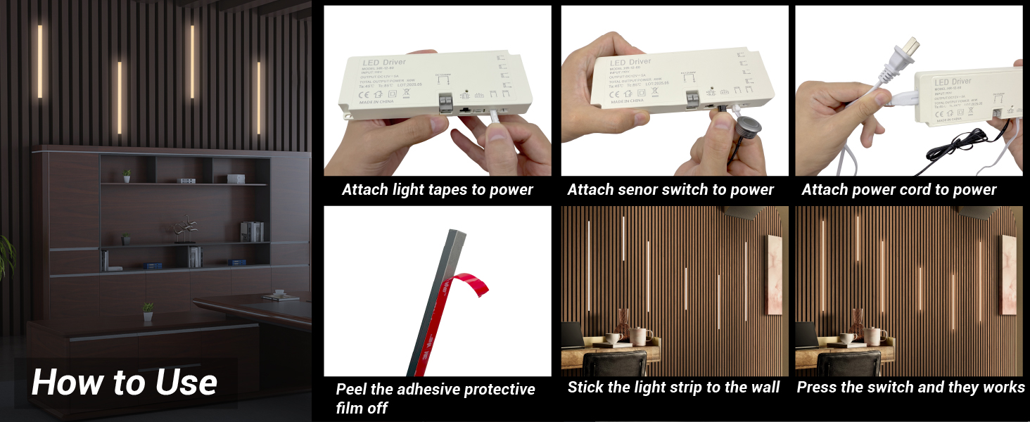How to install recessed LED strips - 5 step installation guide